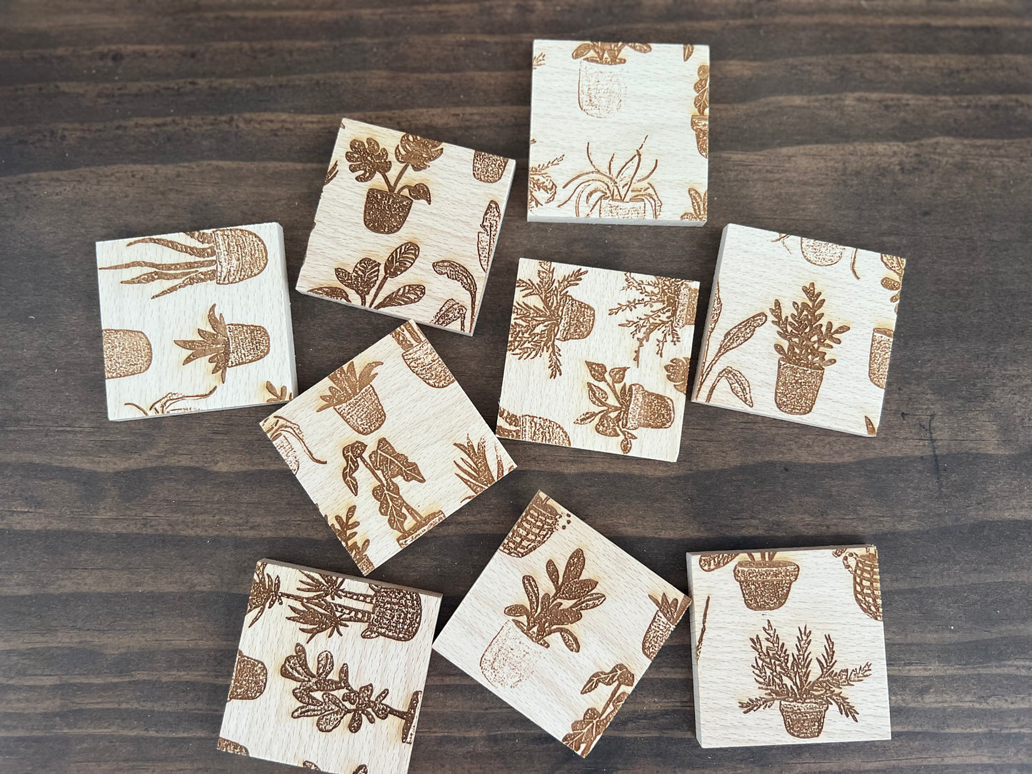 "House Plants" Puzzle (9 pieces)